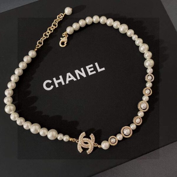 Chanel letter necklace👀Xiaoxiangjia style
