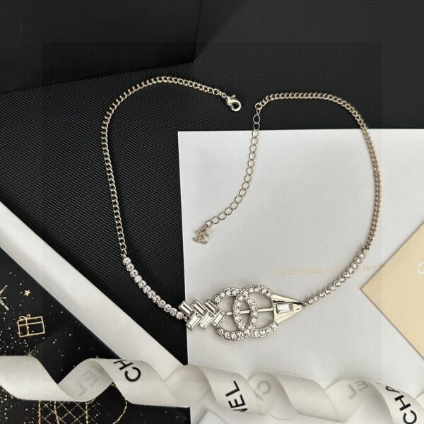 Chanel letter necklace👀Xiaoxiangjia style
