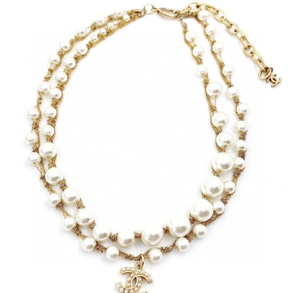 Chanel letter necklace👀Xiaoxiangjia style
