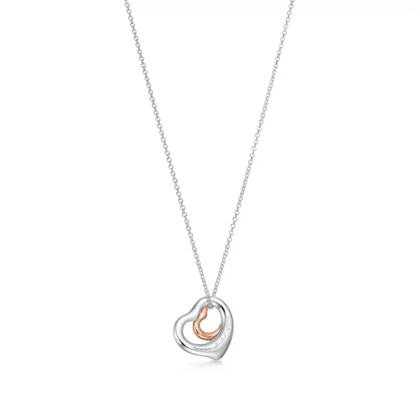 YIFFANY Open Heart hollow heart pendant