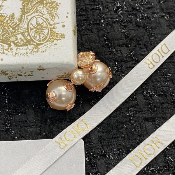 Dior letter earrings, same material, new elegant and elegant earrings, best-selling model