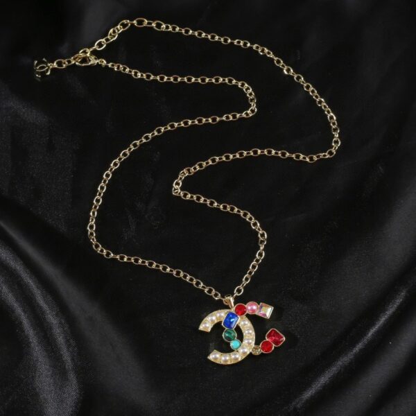 Chanel letter necklace👀Xiaoxiangjia style