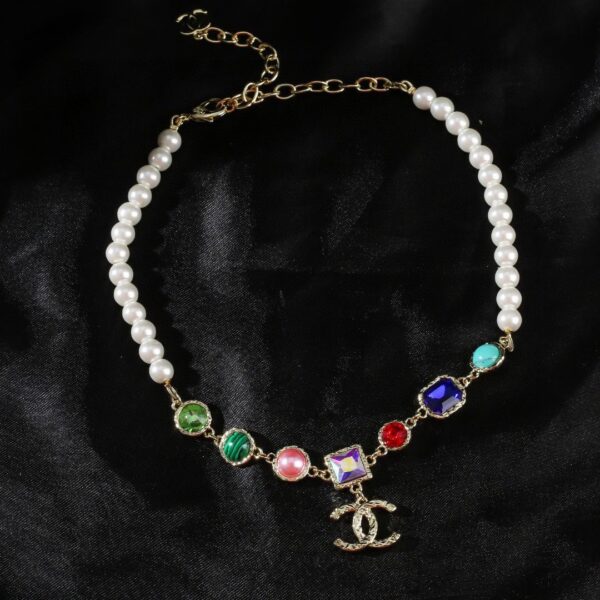 Chanel letter necklace👀Xiaoxiangjia style