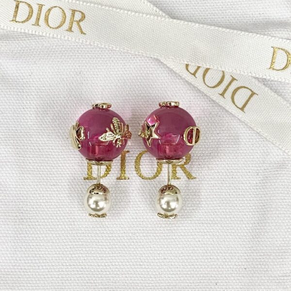 Dior letter earrings, same material, new elegant and elegant earrings, best-selling model