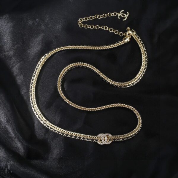 Chanel letter necklace👀Xiaoxiangjia style