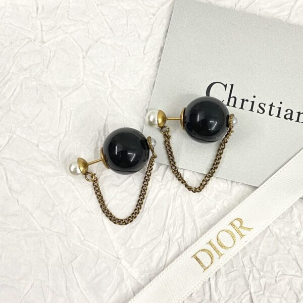 Dior letter earrings, same material, new elegant and elegant earrings, best-selling model