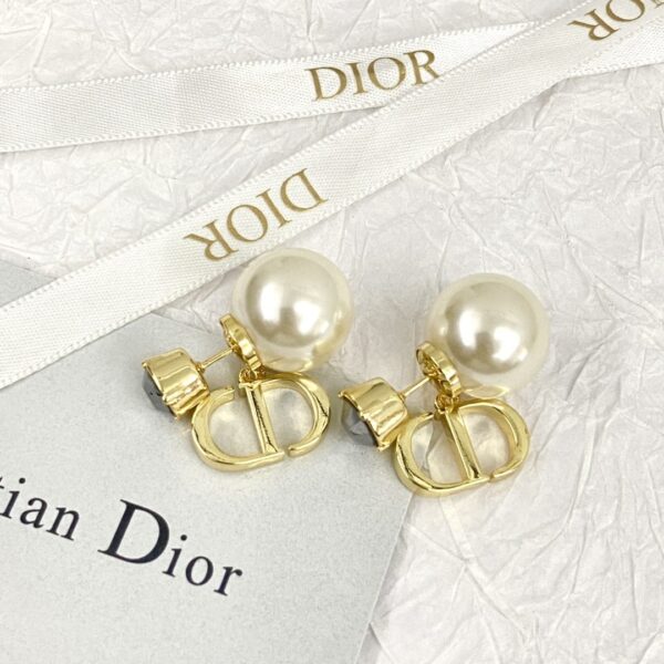 Dior letter earrings, same material, new elegant and elegant earrings, best-selling model