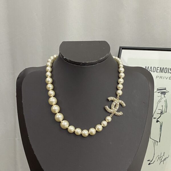 Chanel letter necklace👀Xiaoxiangjia style