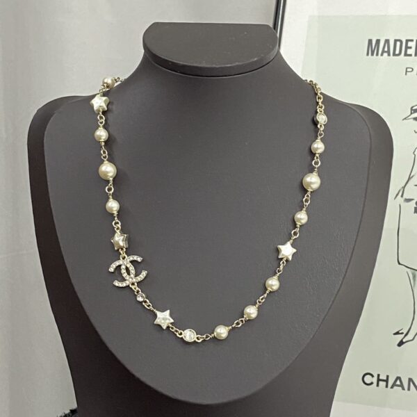 Chanel letter necklace👀Xiaoxiangjia style