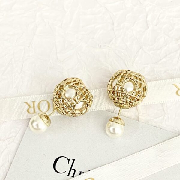 Dior letter earrings, same material, new elegant and elegant earrings, best-selling model