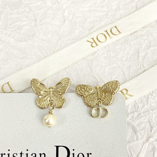 Dior letter earrings, same material, new elegant and elegant earrings, best-selling model