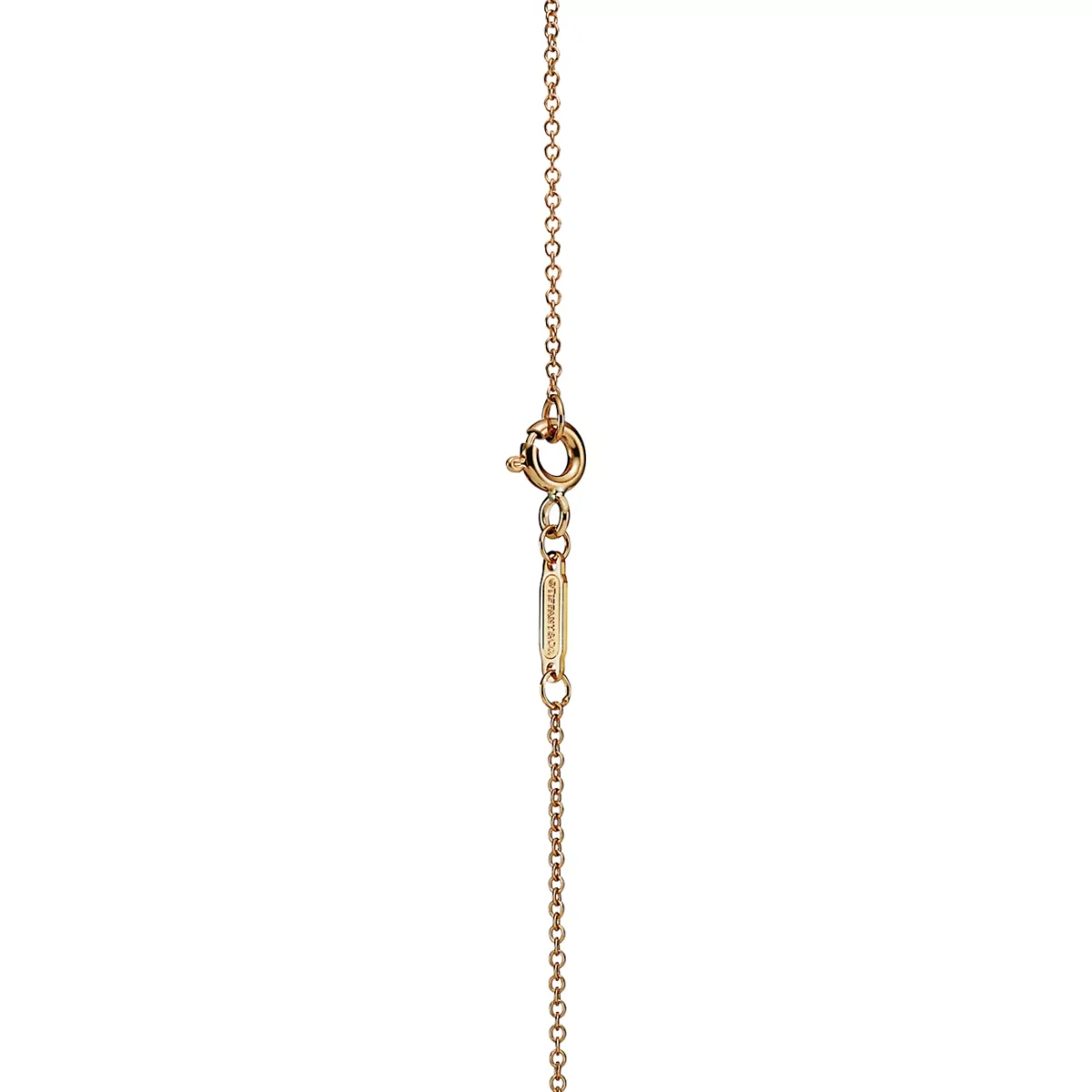 TIFFANY Double Heart Charm Pendant gold, mini - 图片 3