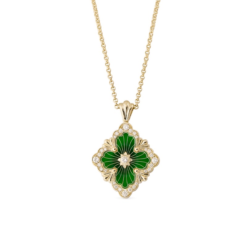 green enamel
