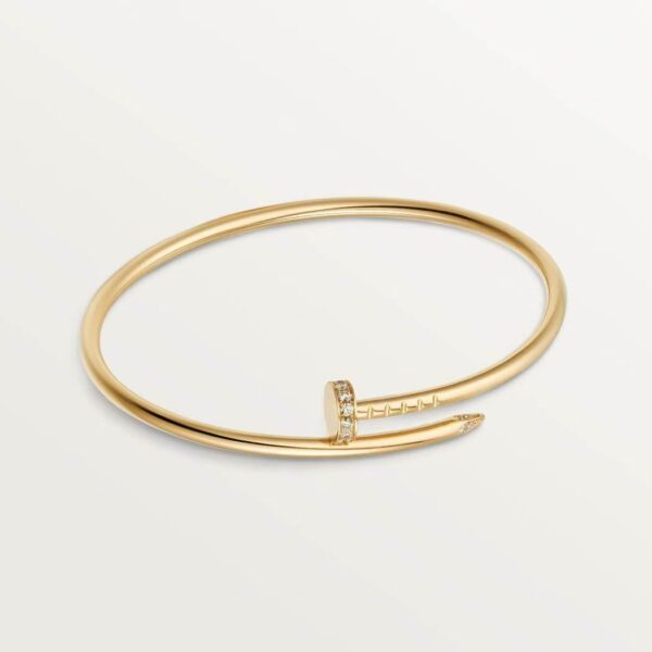 JUSTE UN CLOU BRACELET, SMALL MODEL, DIAMONDS  CABGT53