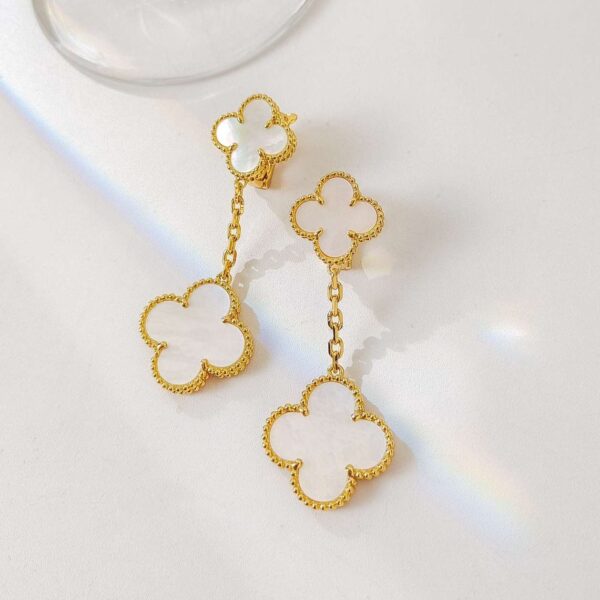 Double Flower Earrings