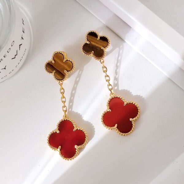Double Flower Earrings